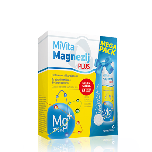 MiVita Magnezij Plus, šumeće tablete