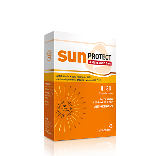 SunProtect Astaksantin 8 mg, kapsule